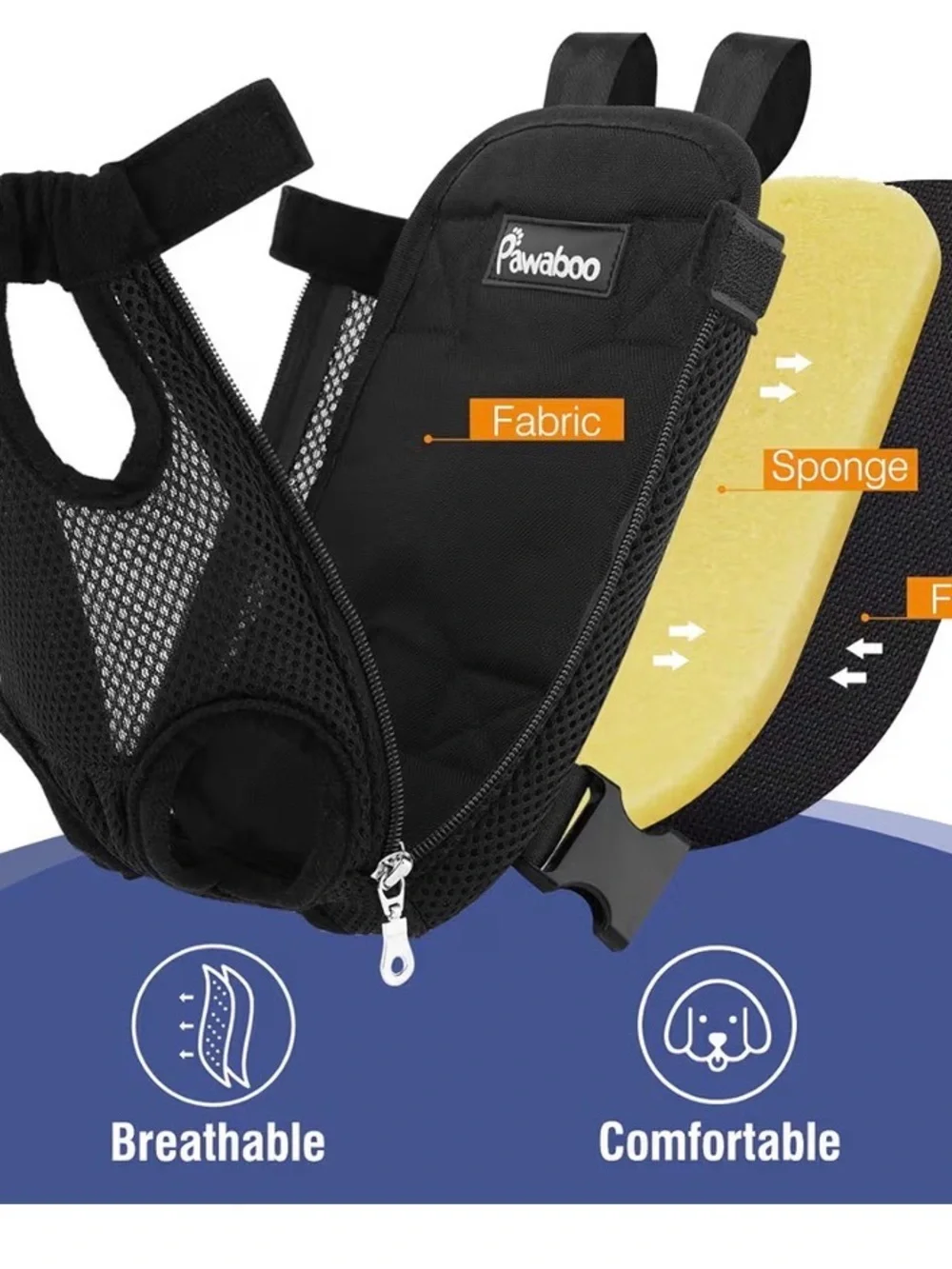 Pawaboo Pet Carrier Backpack